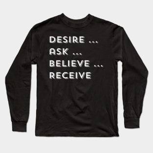 Positive affirmation Long Sleeve T-Shirt